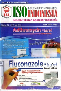 Image of ISO informasi spesialite obat indonesia (apoteker)
