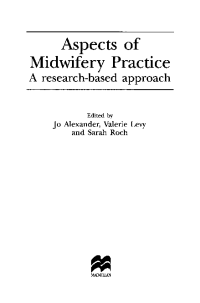 Image of Midwifery practice antenatal care a research-based approach