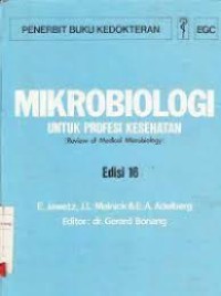 Image of Mikrobiologi untuk profesi kesehatan