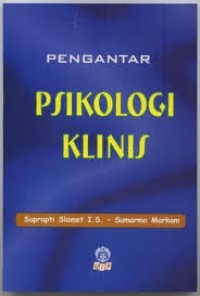 Image of Pengantar psikologi klinis