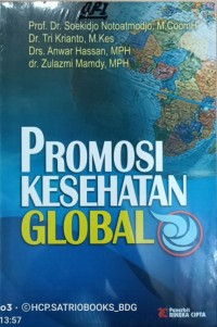 Image of Promosi kesehatan global