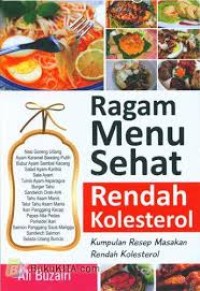 Image of Ragam menu sehat rendah kolesterol